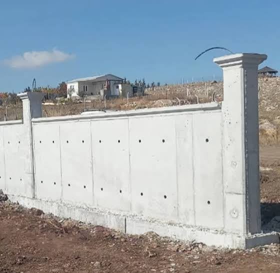 Düz beton ve istinat duvarı – Ankara