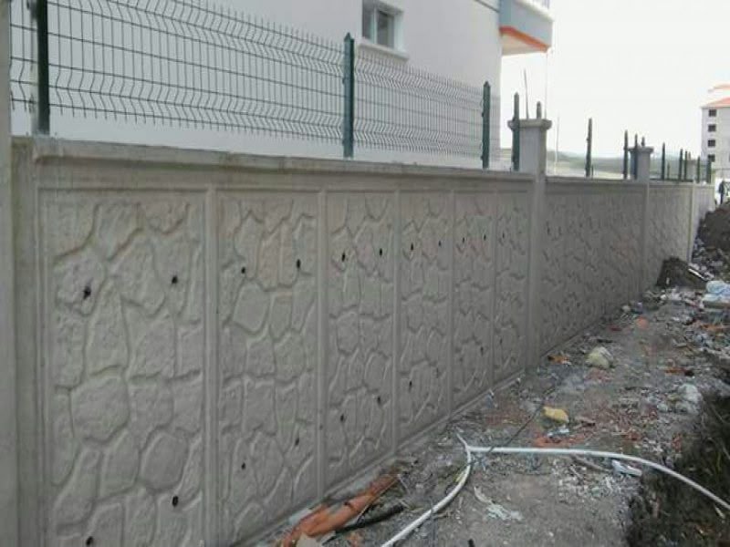 Taş desen çevre duvarı – Ankara